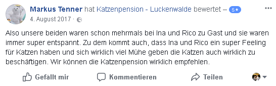 Alternative Zum Tierheim in ihrer Region Berlin Alt-Hohenschönhausen - Bewertung 11 min - TIERHEIM in der NÄHE - TIERPENSION - KATZENBETREUUNG - KATZENHOTEL - TIERHEIM in MEINER NÄHE - KATZENSITTER